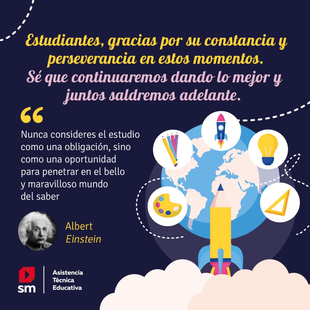 Agradecer el esfuerzo de los estudiantes – Educación SM